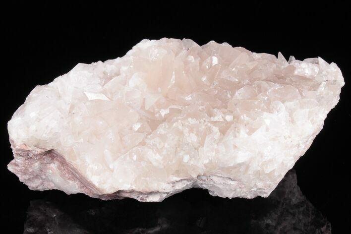 Bladed, Pink Manganoan Calcite Crystal Cluster - China #193399